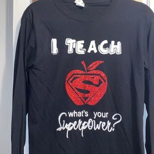 Teacher long sleeve shirt